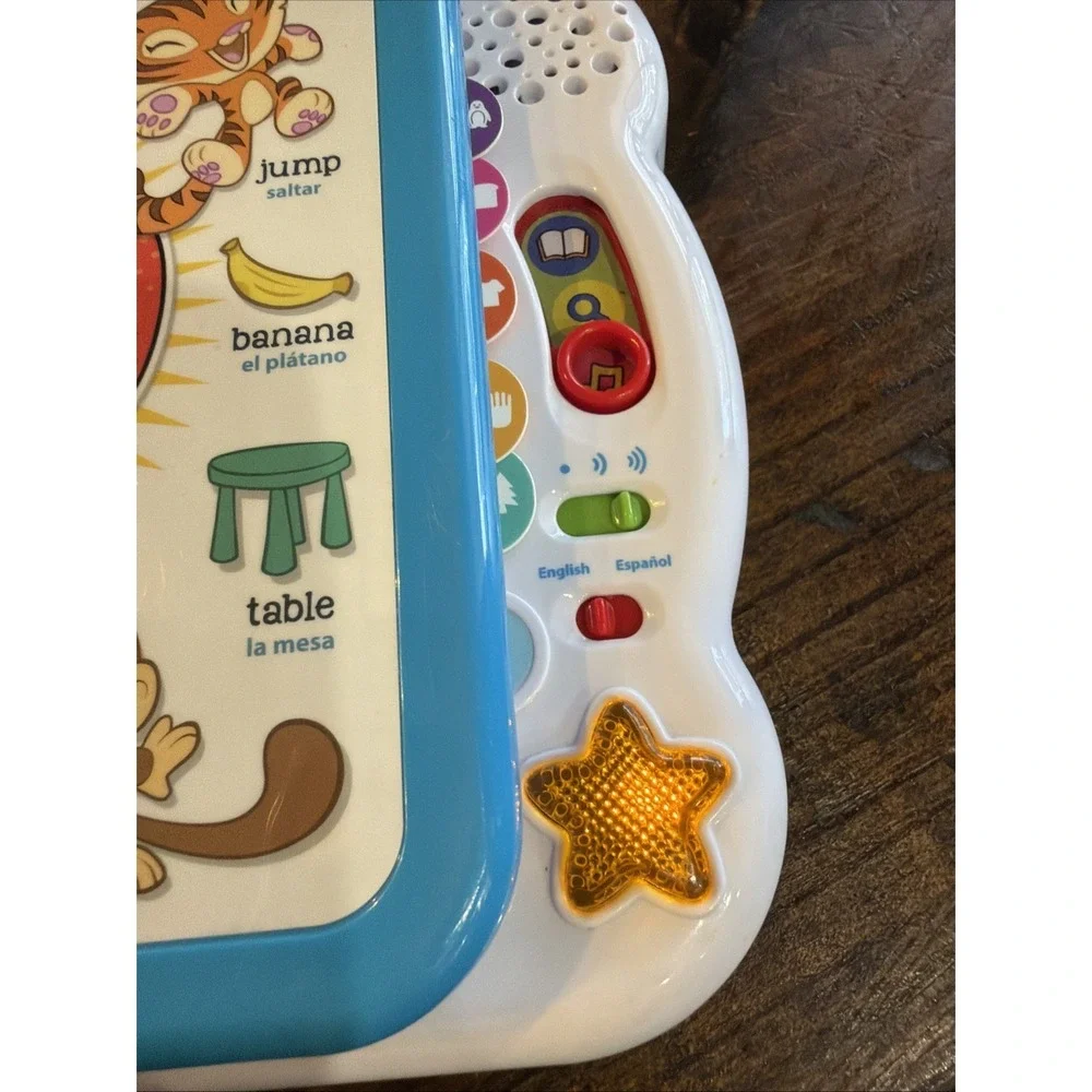 LeapFrog 100 Words & 100 Animals Interactive Learning Books Tested Lot 2